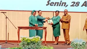 Resmi Dilantik, Penjabat Ketua TP PKK Kota Sorong Fokus Turunkan Angka Stunting