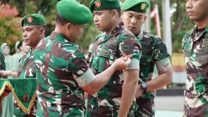 Kenaikan Pangkat Prajurit Korem 181/PVT Jadi Tonggak Prestasi