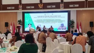 Dinas LHKP Papua Barat Daya Gelar Rakor Pokja Percepatan Perhutanan Sosial