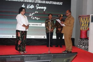 Jemima Elisabet Lobat Dinobatkan Sebagai Bunda Literasi Kota Sorong