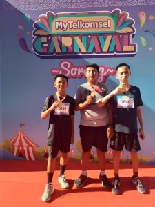 Tiga Siswa SMP Golden Gate School Sorong Raih Medali di Carnaval MyTelkomsel