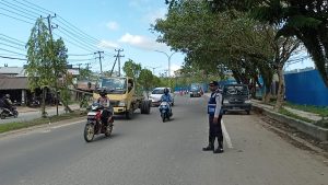 Sejumlah Kendaraan Truk Dirazia Dishub Kota Sorong