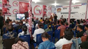 Deklarasi Relawan PAGAMA Dukung Ganjar Pranowo-Mahfud MD di Papua Barat Daya