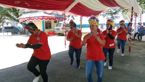 Lomba Senam Kreasi Cuci Tangan, Dinkes PBD Tingkatkan Kesadaran Masyarakat