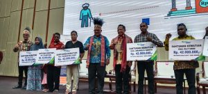 Lima Ahli Waris Terima Santunan Kematian dari BPJS Ketenagakerjaan