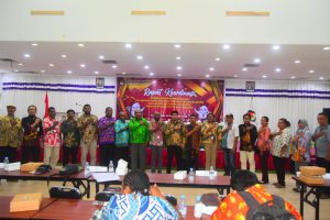 KPU Kota Sorong Rapat Koordinasi Persiapan Pembentukan KPPS