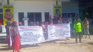 Marga Kalami-Klakalus Protes ke Polresta Soal Pembukaan Palang Adat Secara Paksa