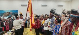 Penjabat Gubernur Papua Barat Daya Kukuhkan Forum Lintas Suku Asli Papua Raya