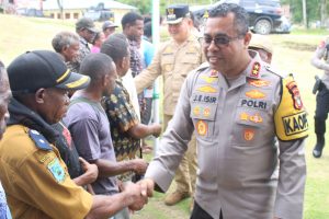 Terima Aspirasi, Kapolda Papua Barat Tatap Muka Bersama Masyarakat Kampung Kisor