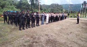 194 Peraonel Gabungan Amankan Jalannya Pleno KPU Tambrauw