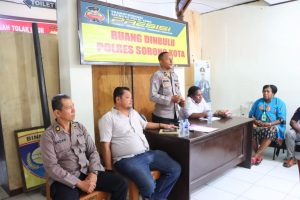 Polresta Sorong Kota Tindak Tegas Goyang Muda-mudi