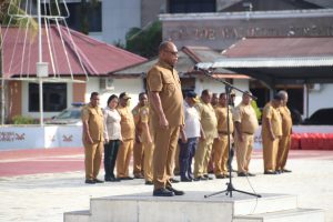 Apel Perdana Pasca Libur Lebaran, Penjabat Wali Kota Tekankan Setiap ASN Tinggalkan Kebiasaan Lama