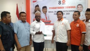 Tancap Gas, Gusty Sagrim Daftar Balon Wali Kota Sorong ke PKS