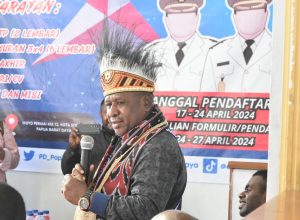Dance Sangkek Maju Bacalon Walikota Sorong, Siap Membangun Kota Kelahiran