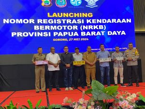 Mulai Hari Ini, Plat Nomor Kendaraan di Papua Barat Daya “PY”