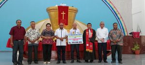 Penjabat Wali Kota Kembali Berikan Bantuan 200 Juta Untuk Pembangunan PAUD Imanuel