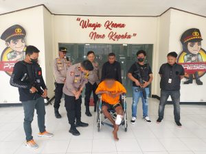 Tim Mangewang Polresta Sorong Kota berhasil Ringkus Pelaku Kejahatan Spesialis 3C