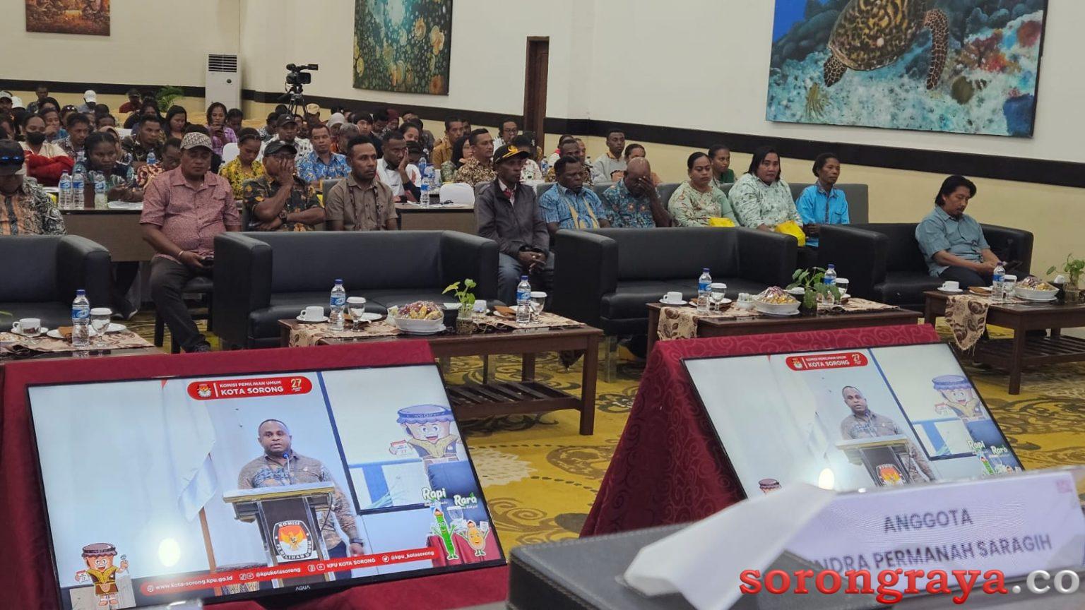 KPU Kota Sorong Gelar Bimtek Penggunaan Aplikasi Sidalih dan E-Coklit ...