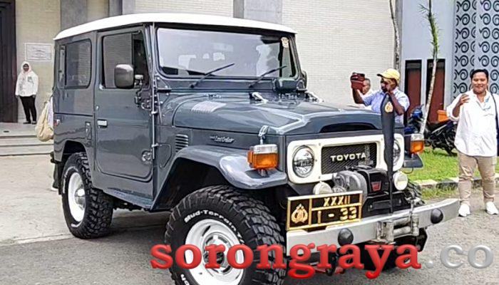 Mobil Klasik, Kendaraan Dinas Baru Kapolresta Sorong Kota