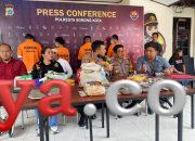 Empat Orang Penyalahguna Narkotika yang Ditangkap, Salah Satunya Oknum Polisi