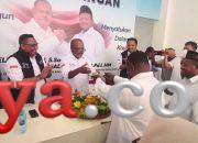 Bakal Calon Gubernur PBD Elisa Kambu Resmikan Sekretariat Tim Pememangan