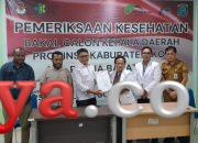 Hasil Kesehatan 5 Bakal Calon Gubernur PBD Diserahkan ke KPU