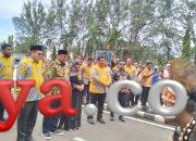 Pelantikan Ketua Kerukunan Keluarga Maluku Utara di Sorong Berlangsung Meriah