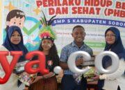 Kilang Kasim Edukasi Perilaku Hidup Bersih di SMP N 5 Sorong
