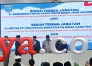 Serah Terima Jabatan, Gubernur Siap Lanjutkan Pembangunan