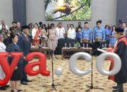 Rapat Paripurna Istimewa DPR PBD, Pengucapan Sumpah Janji Pimpinan Baru