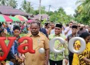 Gugurkan Janji, Gubernur dan Wagub Temui Warga Makbalim Dalam Acara Halal Bihalal