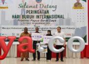 BPJS Ketenagakerjaan Sorong Serahkan Santunan Kepada 2 Ahli Waris