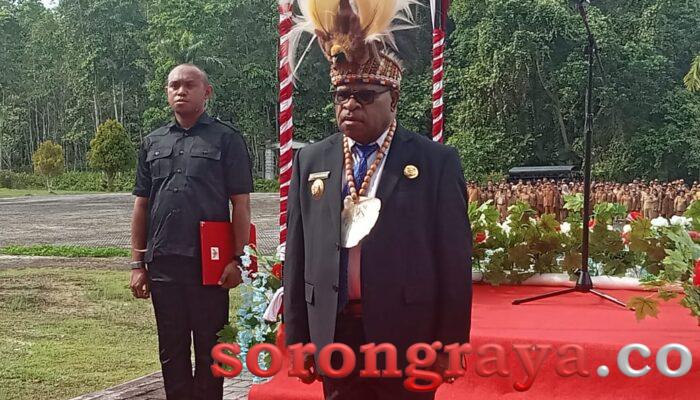Peringati HKN ke-32, Pemkab Sorong Selatan Upacara Bersama TNI-Polri