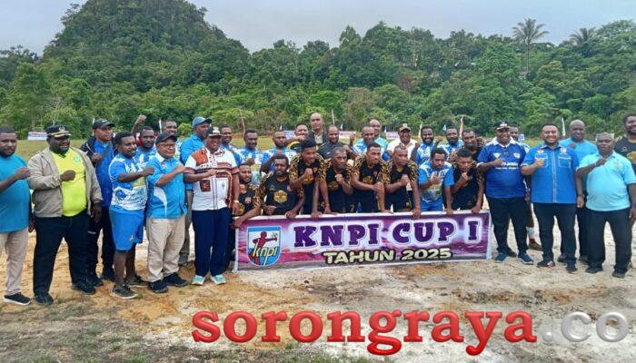 Sambut HUT RI, KNPI CUP I Kabupaten Maybrat Digelar