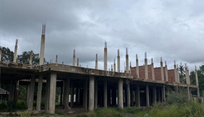 Gedung Dinas Pendidikan Kota Sorong Mangkrak, Anggaran Capai Rp 7,6 Miliar