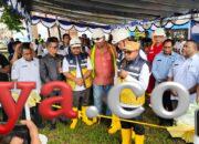 Atasi Banjir, Pemkot Sorong Launching Pembangunan Kanal di Sungai Maruni