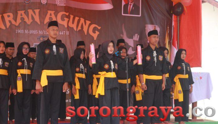 Lestarikan Warisan Leluhur, PSHW Tunas Muda Sorong Gelar Suran Agung