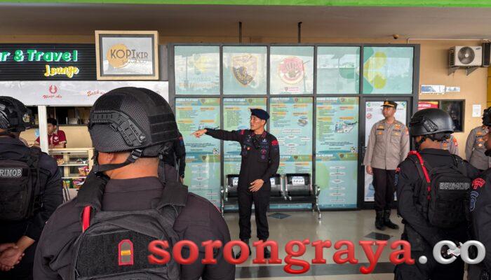100 Personel Brimob Polda Papua Barat Dikerahkan ke Sorong untuk BKO