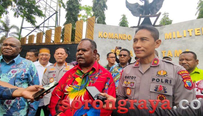 Pasca Ricuh, Gubernur PBD: Situasi Sorong Sudah Aman, Tak Perlu Khawatir