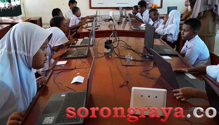 Kendala Jaringan Internet, 29 Siswa SD di Klamono Tetap Ikut ANBK