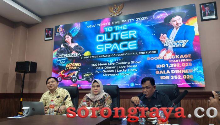 VEGA PRIME Hotel Sorong, Datangkan Dua Guest Star Pada Malam Tahun Baru 2026