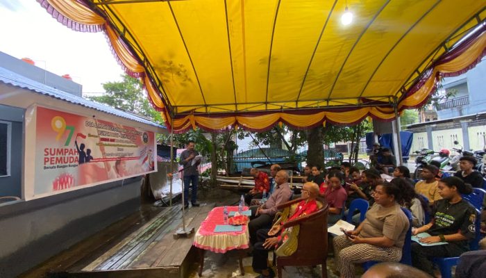 Kepala Suku Yapen Waropen Ajak Pemuda Sorong Jadi Pelaku Perubahan