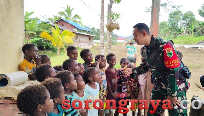 Babak, Kampung Terpencil di Tambrauw Mulai Terang Berkat Sentuhan TMMD