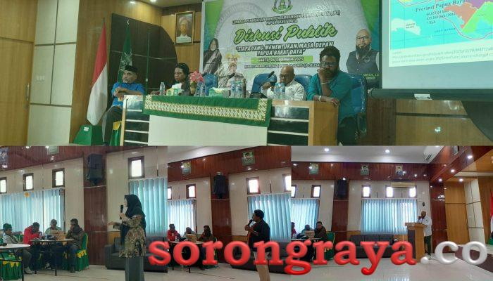Diskusi LP3, Siapa Yang Menentukan Masa Depan Papua Barat Daya