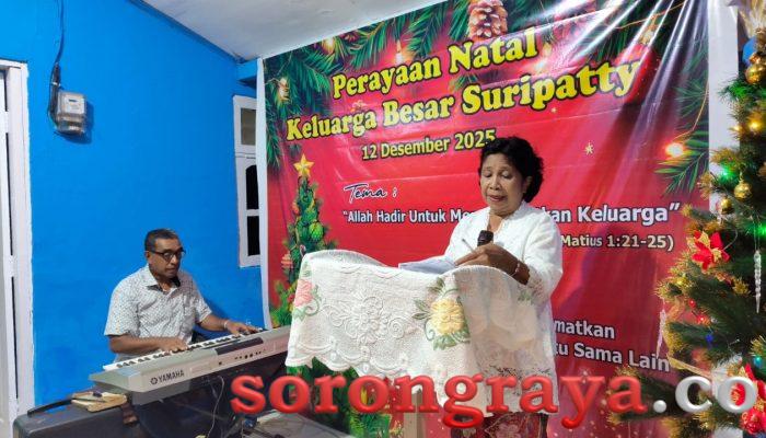 Keluarga Besar Suripatty Gelar Natal Bersama