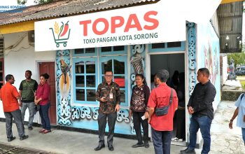 Produk Petani Lokal Masuk Toko Pangan Kota Sorong