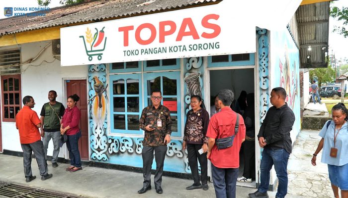 Produk Petani Lokal Masuk Toko Pangan Kota Sorong