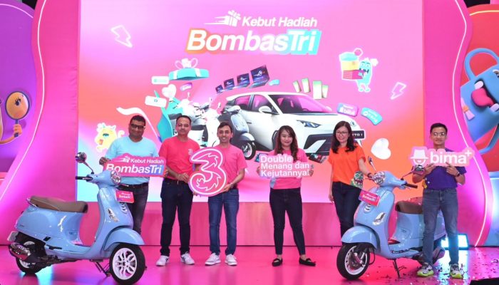 Program Kebut Hadiah BombasTri Dari Indosat, Ribuan Pelanggan Bawa Pulang Hadiah Impian 