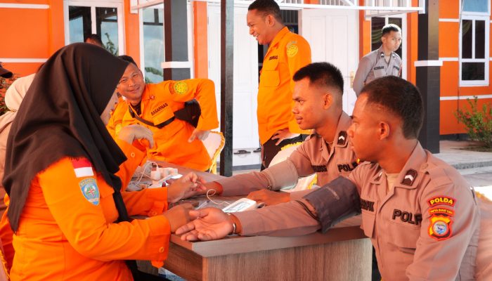 Jelang HUT ke-54, Basarnas Sorong Gelar Donor Darah