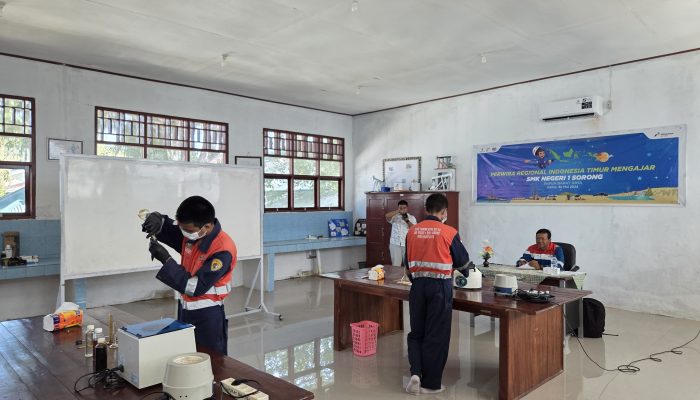 Pertamina EP Papua Field Terlibat Sebagai Asesor UKK SMKN 1 Kota Sorong
